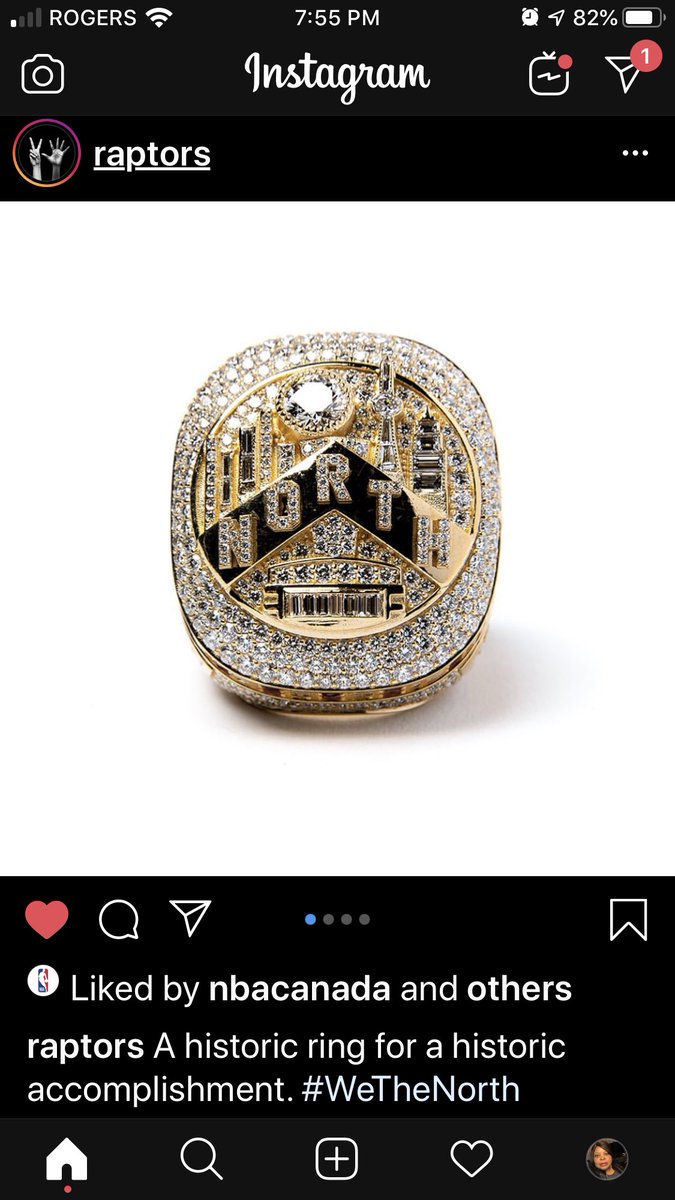 Kat_Fig8t's tweet photo. “We Major” #Drake. Historic season, most viewed #NBA finals, huge parade, and this ring, #Raptors go big or go home. https://t.co/tRntktgcSz