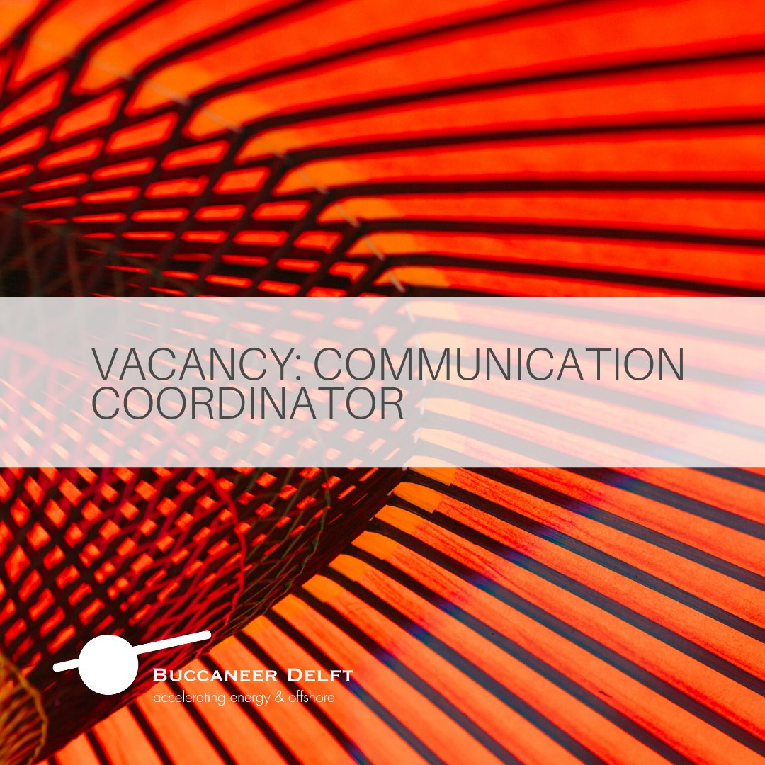 Looking for an environment where you can unleash your creativity and put ideas into practice? Take a look at our vacancy, don’t wait if you have ticked 6 out of 8. Apply now: bit.ly/33ZbIR2

#buccaneerdelft #hiring #vacancy #communication