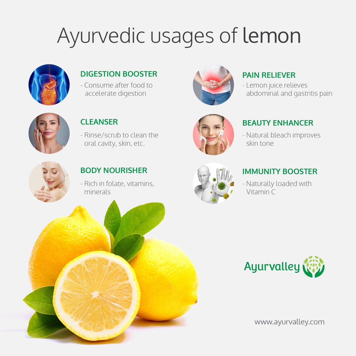 #lemon #digestionsupport #digestionhealth #painreliever #Lemonjuice #abdominalpain #gastritispain #oralhealth #skinscrub #beautyenhancer #skinbleaching #skintone #bodynourishment #folate #immunityboost #loaded #VitaminC #lemonade #dailydiet #naturalcleanser #ayurvedicfood