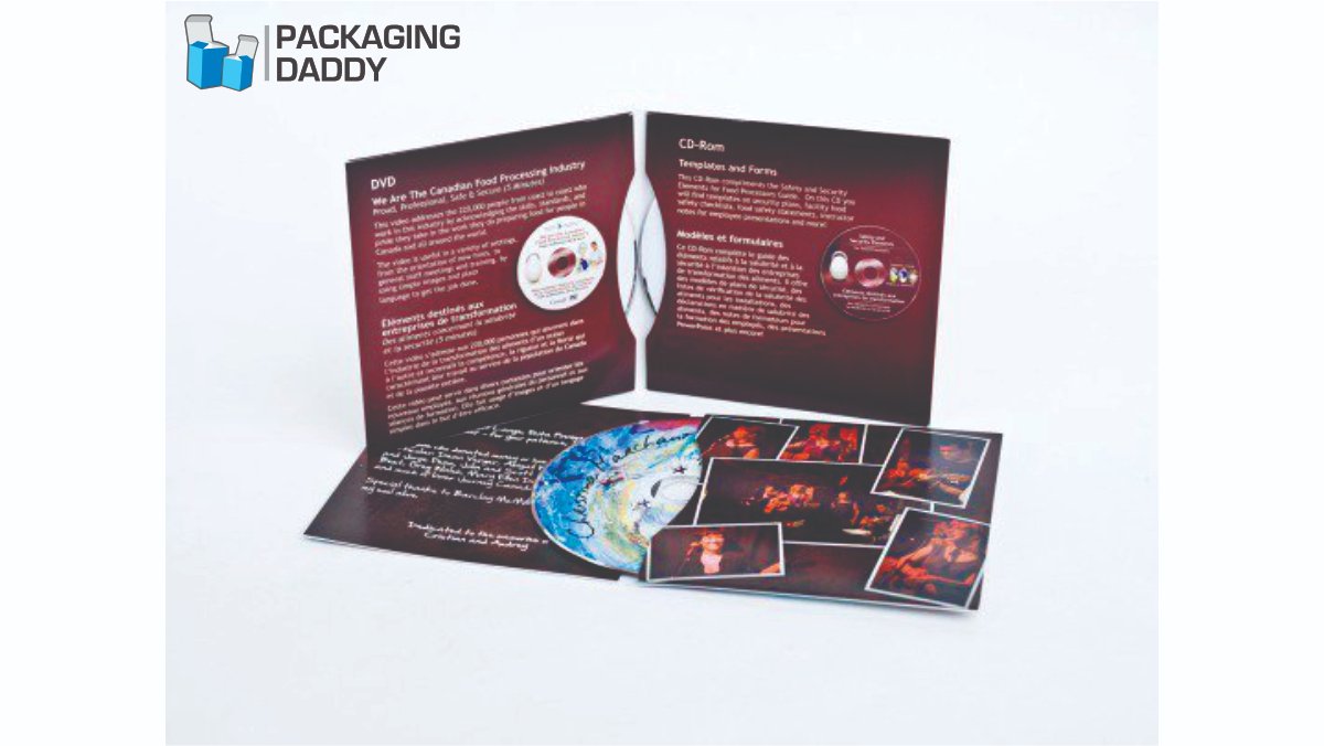 Custom Two Panel CD Jackets at Wholesale Prices and Free Shipping to Doorstep
packagingdaddy.com
