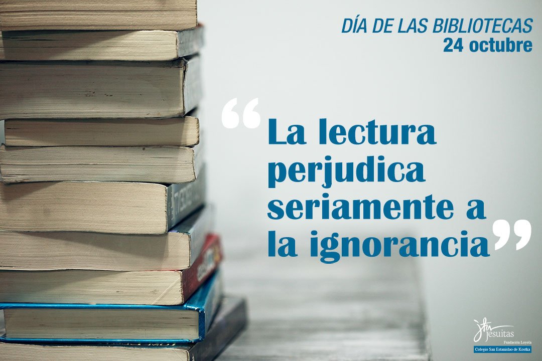 La lectura perjudica seriamente a la ignorancia
#lecturainfantil #DíaDeLasBibliotecas #habitosdelectura