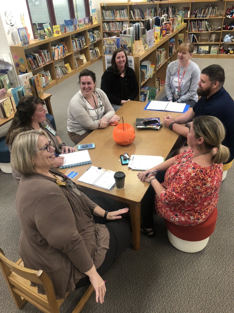bluff_white's tweet photo. The WBES Related Arts team meets to discuss ways to meet the needs of students. #studentfirstmindset https://t.co/fBhqg35mGp