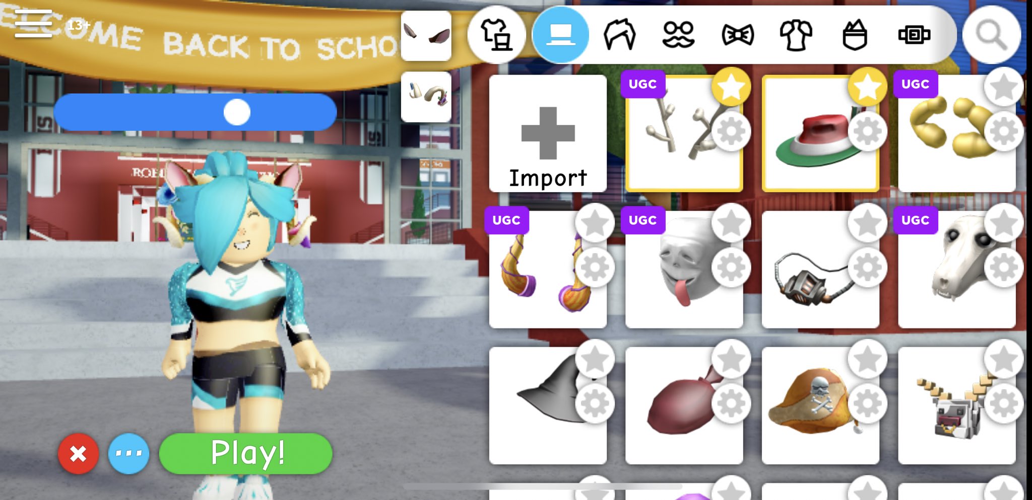Robloxian High School On Twitter Last Night We Released An Update To The Avatar Editor That Squashed Some Bugs And Improves Your Experience Bubble Chat Hidden In Editor Can Now