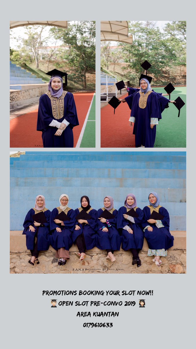 Paijul_ajuwan's tweet photo. Musim Convocation kan ,, hihi mana nak shoot preconvo area kuantan meh pm risik risik harga ngan saya hihi 😊 dont worry segala prop di sediakan 😊 pm 0179610633 area kuantan ,, @KuantanTV #umpconvo #uitm #ucyp #poli #photographerkuantan https://t.co/mojfmaCCLw