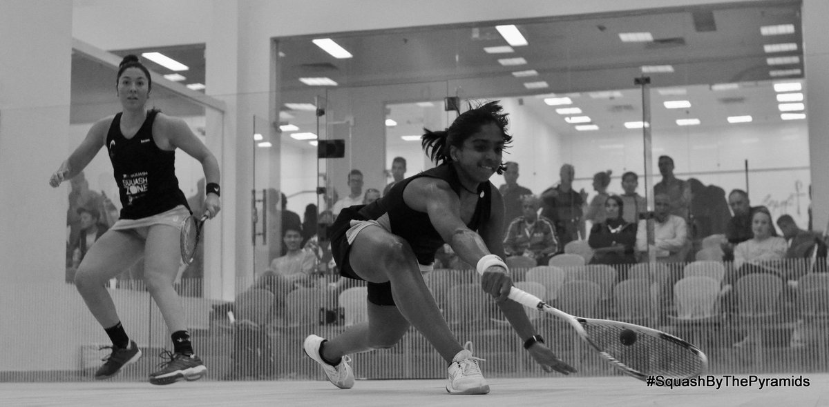 First big upset of the tournament as <a href="/sangari_99/">Sivasangari</a> takes out 8th seed Sobhy !!!

Sivasangari Subramaniam (Mas) 3-2 [8] Amanda Sobhy (Usa)  9-11, 11-9, 6-11, 12-10, 11-6