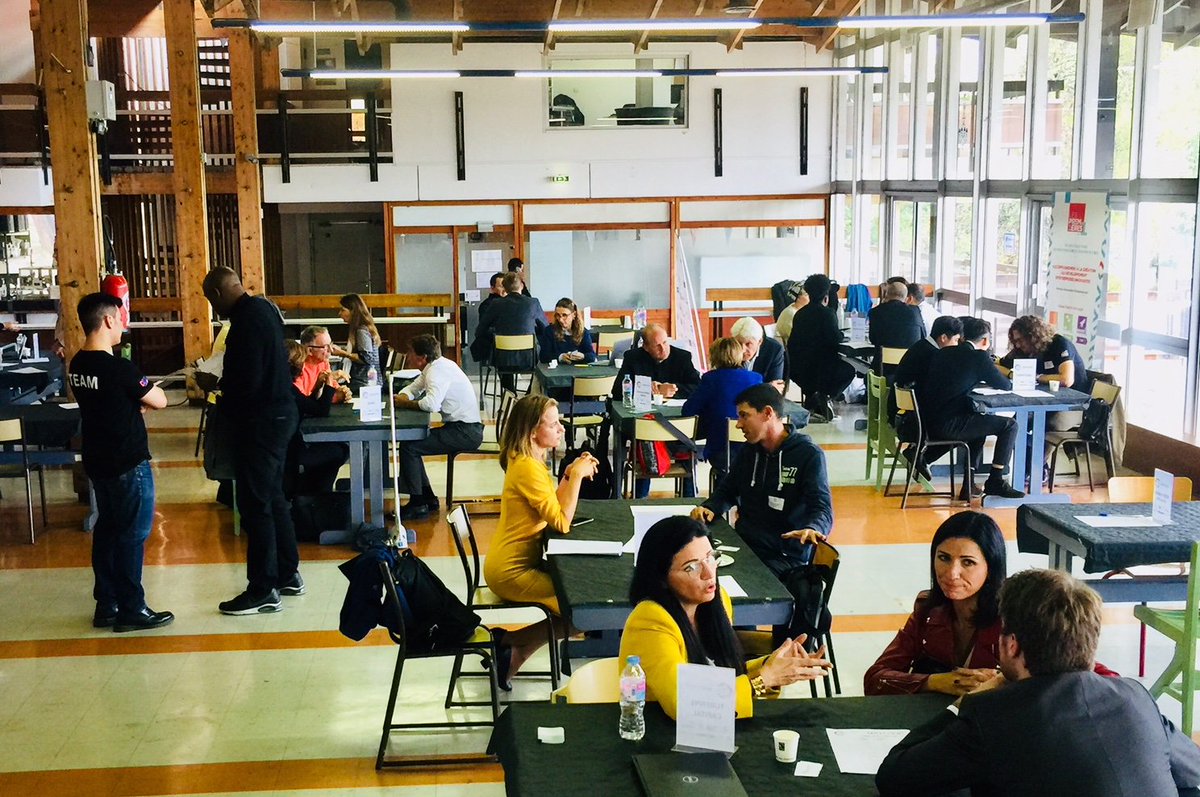 After a #GITRSOPHIA pitch training, networking lunch and jury selection, a few meetings scheduled with investors and consultants.