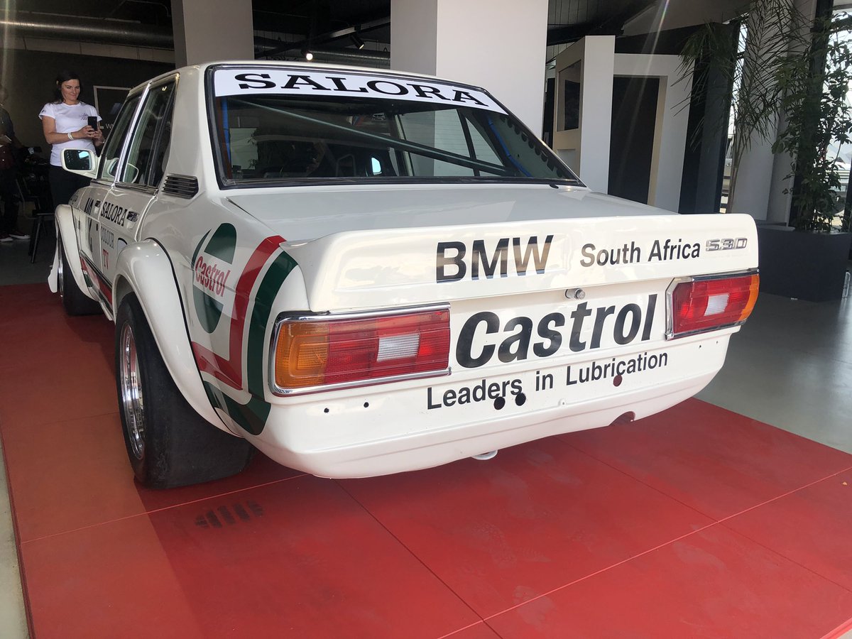 ReubenVN's tweet photo. This original BMW 530 MLE racing car, which was raced by Eddie Keizan and Paddy driver has recently been brought back to life by the guys at Evolution 2 Motorsport https://t.co/YqjV4ce7hy