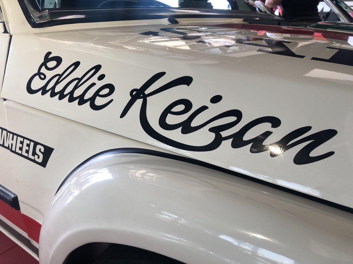 ReubenVN's tweet photo. This original BMW 530 MLE racing car, which was raced by Eddie Keizan and Paddy driver has recently been brought back to life by the guys at Evolution 2 Motorsport https://t.co/YqjV4ce7hy