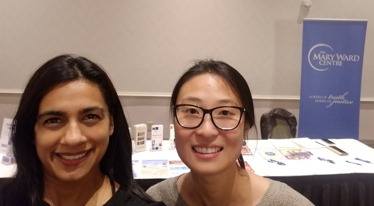 Interested in discovering the many different faith-based and social justice oriented programs that are offered to students and adults <a href="/MaryWard_Centre/">MaryWardCentreTO</a>? Come check out our table at the 2019 When Faith Meets Pedagogy conference today and tomorrow!