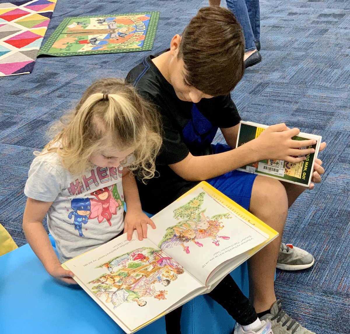 JCPrice331's tweet image. We met our 5th Grade Reading Buddies today!!! @FairOaksRanchES