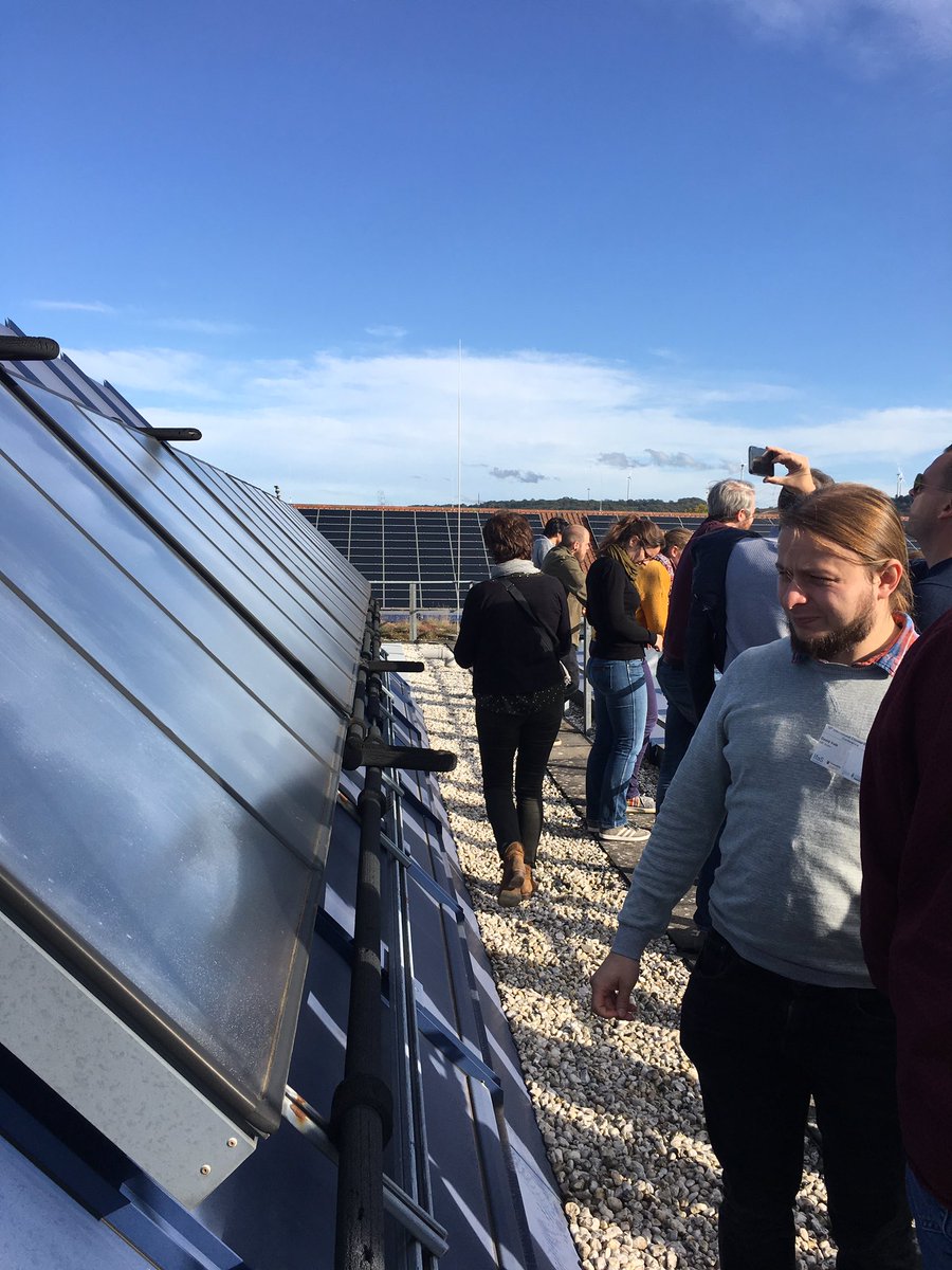 GROOF_project's tweet photo. Sustainable and innovative solutions for energy saving #GROOFteam visits IfaS 😉 #inspiring #Construction @Neobuild_sa @HEC_SCI @UniversiteLiege @INTERREG_NWE @astredhor @cstb_fr @UABBarcelona #IFSB #GreenSurf #EBF #GroupeOne #ClusterEcoConstruction @fermes_gally https://t.co/2k9WOmv5B9