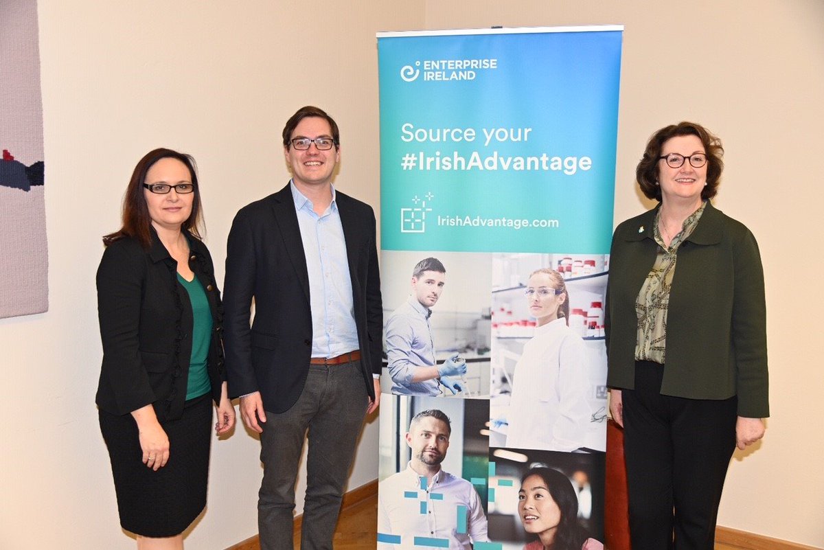Pleasure to present at the <a href="/Entirl/">Enterprise Ireland</a> Innovation Showcase in Prague yesterday. Great event - thank you to all involved