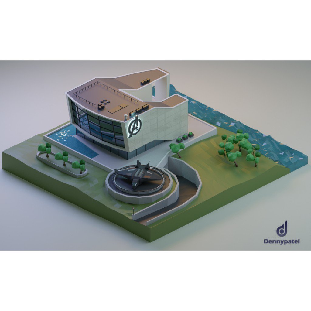 DigDenny007's tweet photo. Avengers Mansion is a fictional building appearing in American comic books published by Marvel Comics.
@Marvel
@MarvelStudios 
@Avengers 
#3dartist #blender3d #3dartwork #render #3dillustration #lowpoly #lowpolyart #lowpoly3d #3dblender #marvelindia #spider #3dblendermodeling https://t.co/2laeoTY8pn