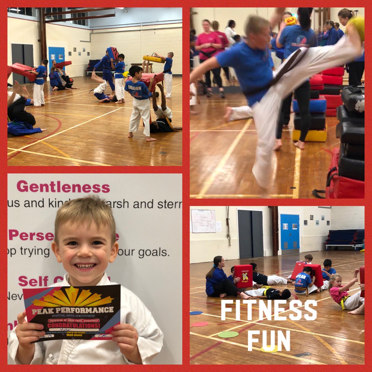 💪💪We make fitness fun!!💪💪

We teach self defence, bully awareness and stranger danger. We also give the kids a good workout, keep them active and send them off with big smiles.

What do your kids do to get a workout?