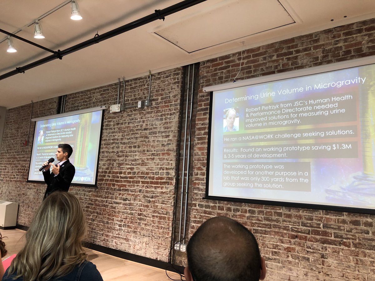 EnsembleDC's tweet photo. Our friends at @NASASolve kicking off #IdeaScaleNation today showcasing NASA@Work! https://t.co/ooLgdo0VXU