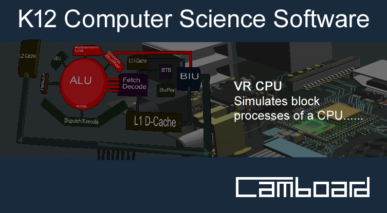 camboard_tech's tweet photo. VR CPU is a new program that simulates the operation of a Pentium processor. 
Useful for computer science curriculums.
#edtech
#camboardtech
#computerscience #computing
#k12cs
#k12computerscience 
#csedweek
#gcsecomputerscience #gcsecomputing  #ocrcomputerscience #ocrcomputing https://t.co/5LMbAbyoiY