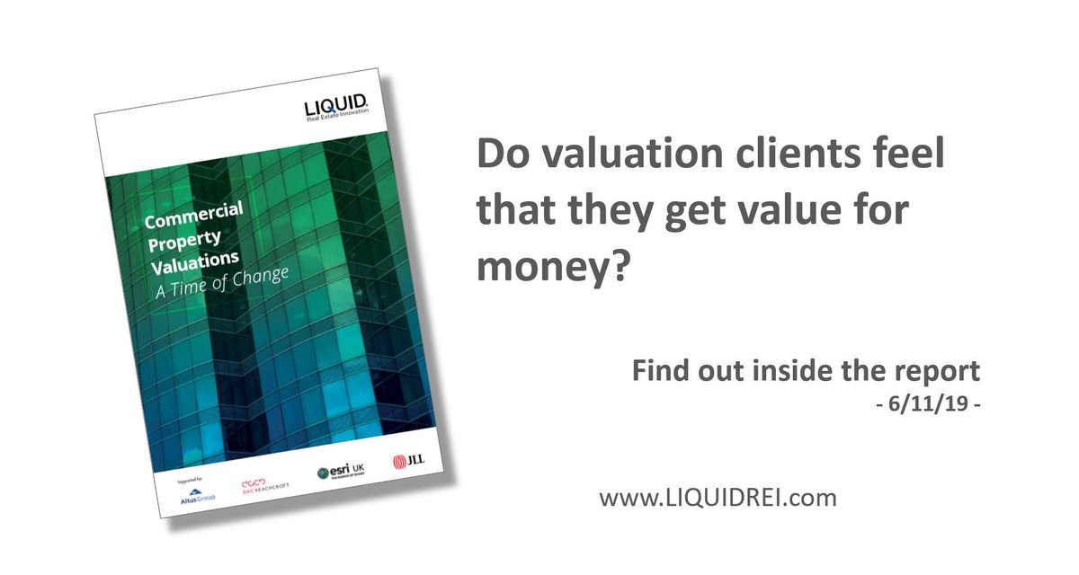 #Valuations #RealEstate #Data #DataEthics

Report available from the 6th November 2019.