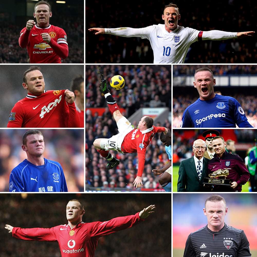  728 Games       120 Caps 359 Goals Happy 34th birthday to Wayne Rooney. 