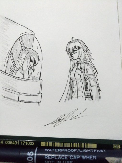 Inktober day 24 - T-doll recharging

"Recharging IWS2000 dummy unit... standby..."

#少女前線 #ドルフロ #IWS200 