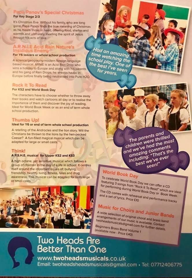 Orders for Christmas are available now for immediate despatch to schools and youth groups!