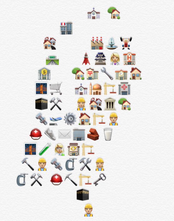 Een emojikaart van onze bouwprojecten! Herken jij er een paar?

We zijn geïnspireerd door @kapelle36

#Emojikaart