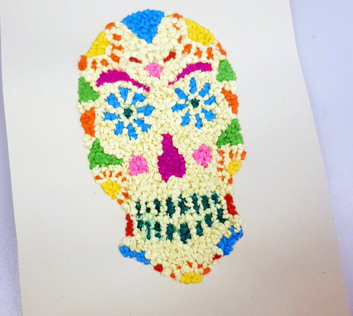 To celebrate the Día de los muertos (Day of the Dead), the Languages Department ran a House Competition for Year 7 &amp; 8 to create a Sugar Skull or Spirit Guide. We had some amazing entries!