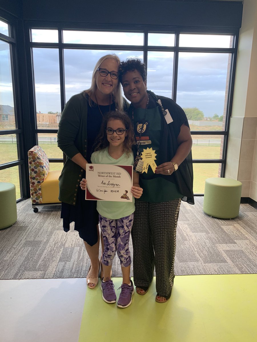 Northwest ISD ELA (@northwestela) on Twitter photo Congratulations to Ava Lindgren from <a href="/LanceElementary/">Lance Thompson Elementary (NISD)</a> on being named as an NISD Writer of the Month! Ava creates suspense in her writing! <a href="/e_espree/">E Espree</a> <a href="/aim4lsu/">Amy Lawson</a> <a href="/NorthwestELA/">Northwest ISD ELA</a> #TCRWP Congratulations to Ava Lindgren from <a href="/LanceElementary/">Lance Thompson Elementary (NISD)</a> on being named as an NISD Writer of the Month! Ava creates suspense in her writing! <a href="/e_espree/">E Espree</a> <a href="/aim4lsu/">Amy Lawson</a> <a href="/NorthwestELA/">Northwest ISD ELA</a> #TCRWP