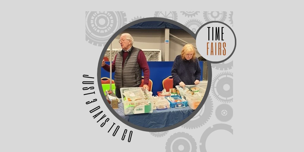 Just 3 days to go! Our next fair will be @Sportsconnexion  #Rytonondunsmore Warwickshire > This Sun Oct 27th 2019.

Free parking, children enter free, free valuations with some vendors and a snack bar. Watches, clocks, spares and more.
Marketing by @eadviceuk
#Warwickshire #Rugby