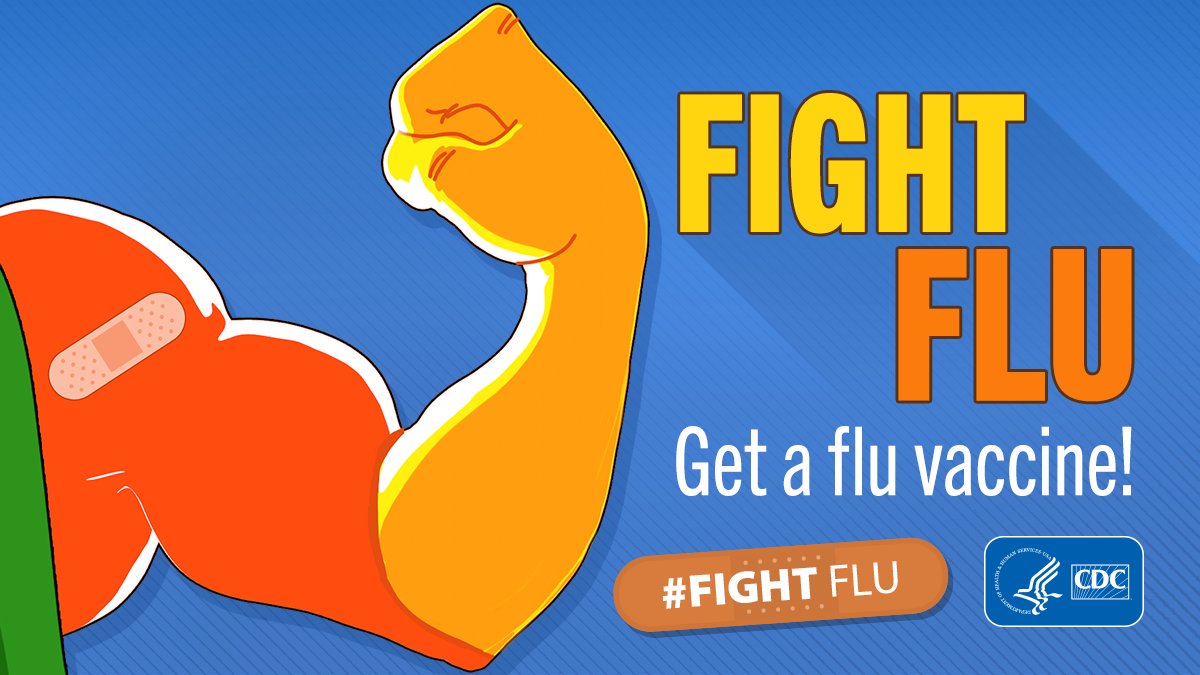 CDCFlu's tweet image. Flu shots cannot cause flu infection or flu illness, but getting sick with #flu can cause severe illness, hospitalization and sometimes even death. Get a #fluvaccine by the end of October for best protection throughout #fluseason.
