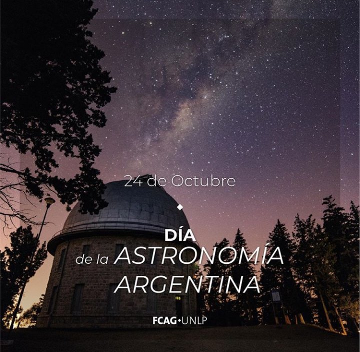 GOunlp's tweet photo. ¡Feliz día de la Astronomía Argentina! https://t.co/HOIKtHDII3