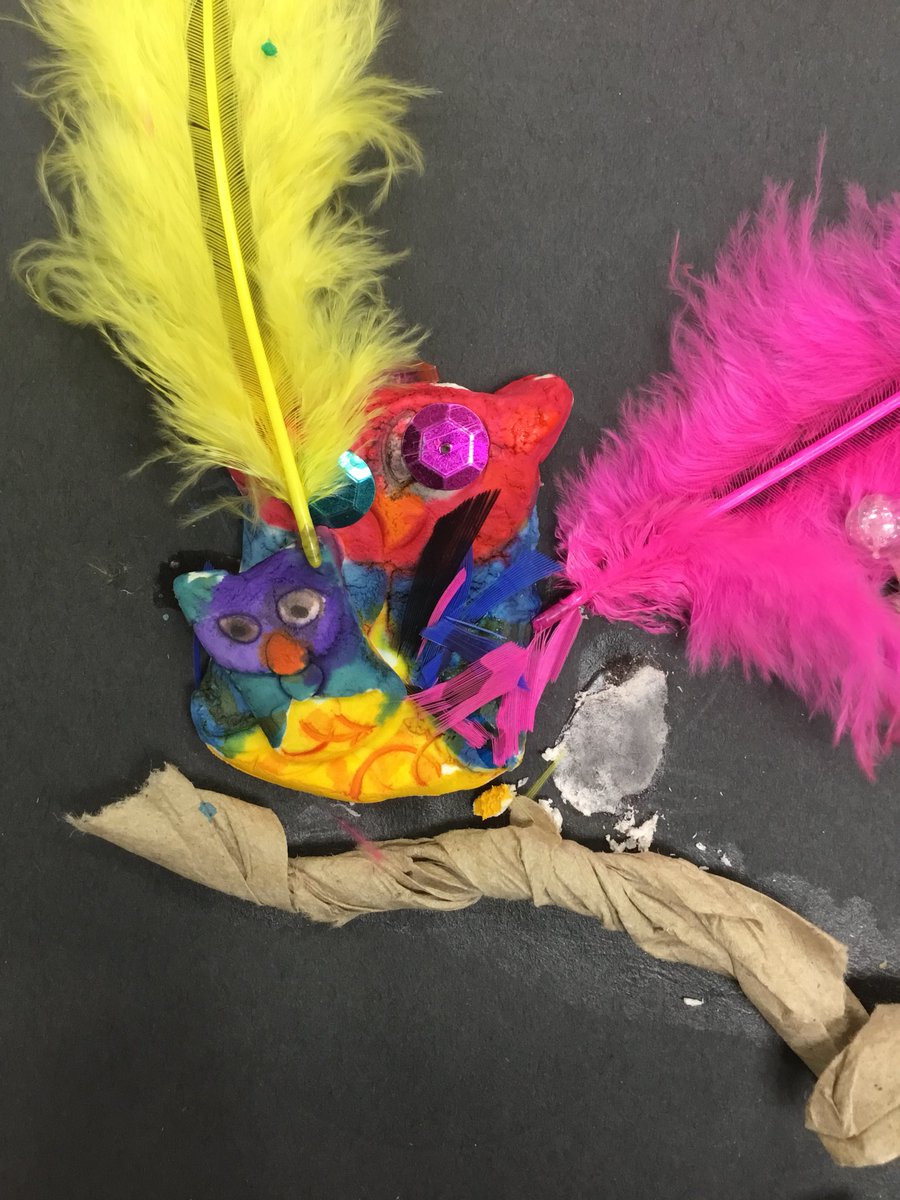 KardysLaura's tweet photo. Love these Fall projects our 1st-6th graders have been working so hard at! 😍 scroll to see the mama owl with her baby! 😍🦉🦉

#annefoxjourney #d54art #weare54 #54happiness #elementaryart #foxrocks #annefoxopenendedplay #elementaryartteacher #primaryart #kidscreate #kidart #art https://t.co/PUyxQLQ7gE