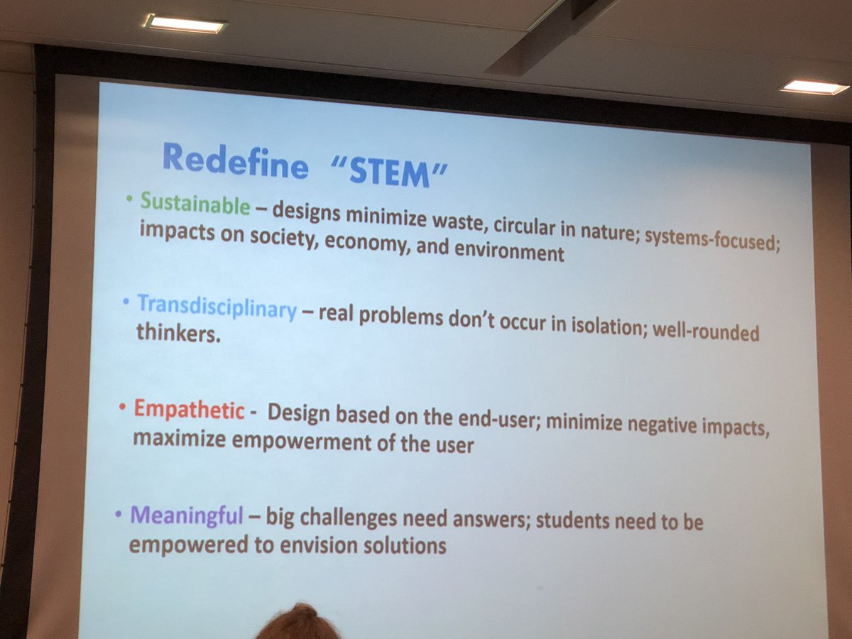 mrgildea33's tweet photo. Ss need to be divergent thinkers in order to meet the demands of a rapidly changing world. How do we teach that? #SBSTEM19 https://t.co/PxqVA00dQ7