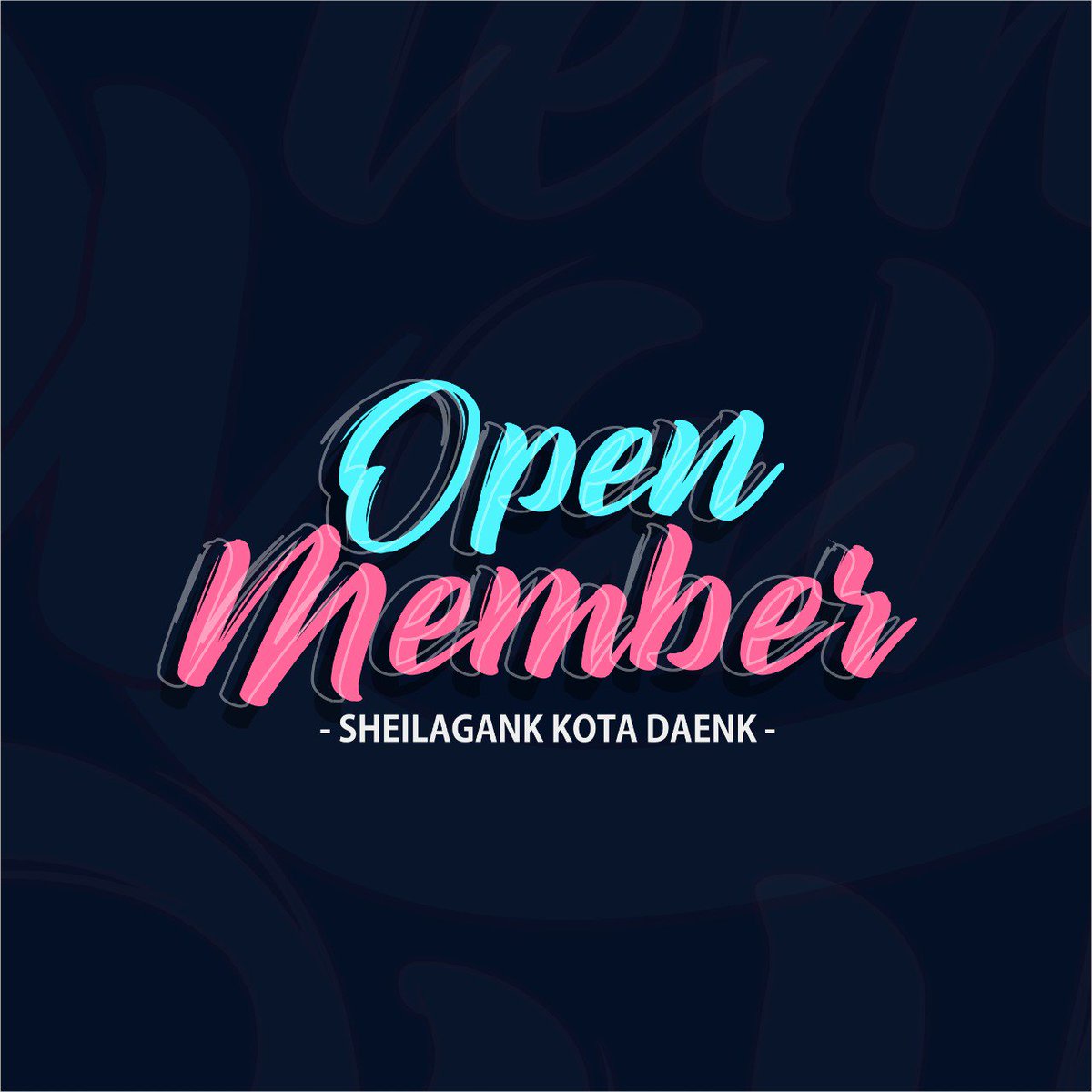SG_KotaDaenk's tweet photo. Selamat Malam ☺ 
Info Pertemuan Bulanan Edisi Oktober 📆 : Minggu, 27 Oktober 2019
⏰ : 17.00 WITA - Selesai
📍 : Dipo Coffee ( Pasar Segar Pengayoman)

Don't Miss It ! akan ada "OPEN MEMBER" juga ganks, Jadi Yang mau Join bisa datang yaah 🙌🙌

#sheilon7  #sheilagankkotadaenk https://t.co/pQN3qydYRl
