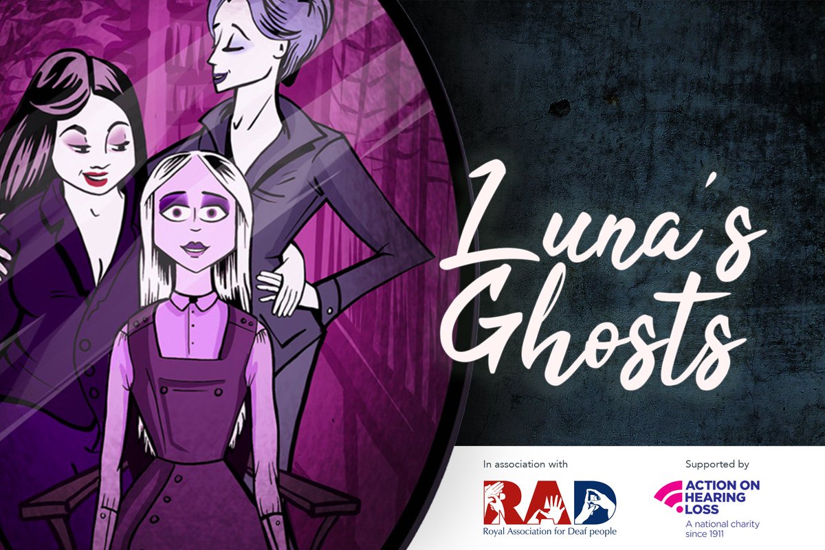 We’re also pleased to receive support from <a href="/ActionOnHearing/">We're now RNID</a>, who are helping us promote #LunasGhosts! It’s amazing to be working with them, <a href="/royaldeaf/">Royal Association for Deaf people</a> and the #deaf community on this film!
#LunasGhosts #hearingloss #deaffilm #deaftalent #representationmatters #ghosts #film