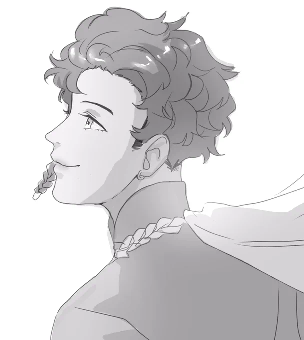 claude doodle before i study again ;-; im just staring at numbers at  this point
#ClaudeVonRiegan #FE3H 
