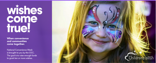 Convenience stores mark #SmallBusinessWeek by contributing to communities. Through National Convenience Week stores have raised a record $180,000 for <a href="/Childrens_wish/">Children's Wish (unified with Make-A-Wish® Canada)</a> Foundation of Canada to grant wishes for children across the country. 
Learn more: bit.ly/2Wg0sgj