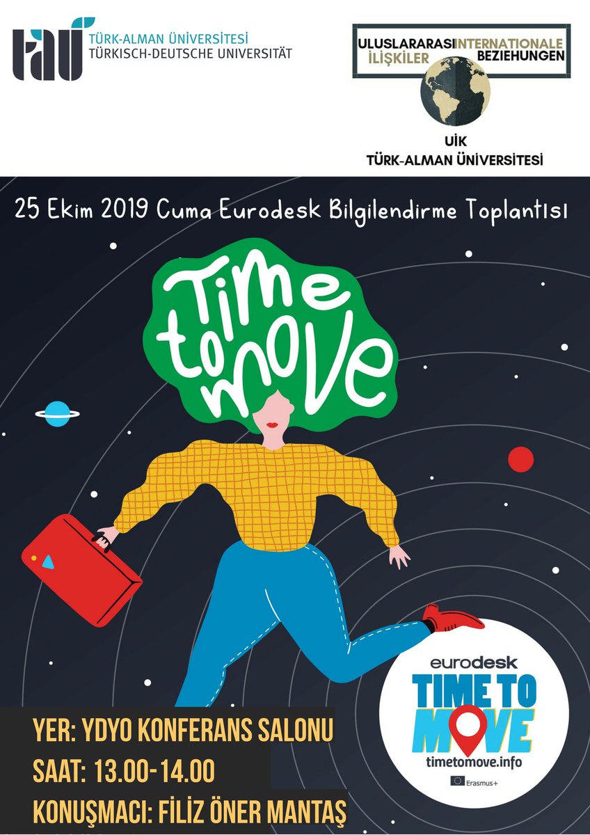 Beykoz Belediyesi Eurodesk Temas noktası AB &amp; Dış İlişkiler Uzmanı Filiz Öner Mantaş, AB’nin gençler için sunduğu fırsatlar, gençlik değişimi projeleri ile gönüllük projeleri ve staj hareketliliğinden bahsedecek. Tüm öğrencilerimiz davetlidir.