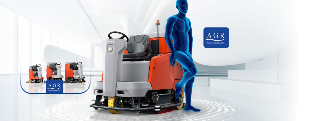 Neben höchster Reinigungsleistung auch ergonomischer Vorreiter: Die weltweit ersten Scheuersaugmaschinen von #Hako ausgezeichnet mit dem Gütesiegel des Aktion Gesunder Rücken (AGR) e.V. für das rückengerechte Gesamtmaschinenkonzept!

Weitere Infos unter: hako.com/reinigungstech…