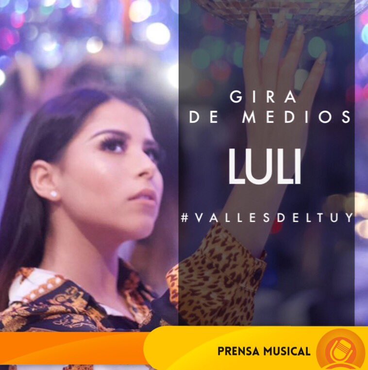 prensamusicalve's tweet photo. ¡Muy atentos! En las redes de la bella cantante #LULI ya que se encuentra de #GiraDeMedios por los #VallesDelTuy promocionando su tema #Salvaje 🔥 https://t.co/nwC2UgnRlv