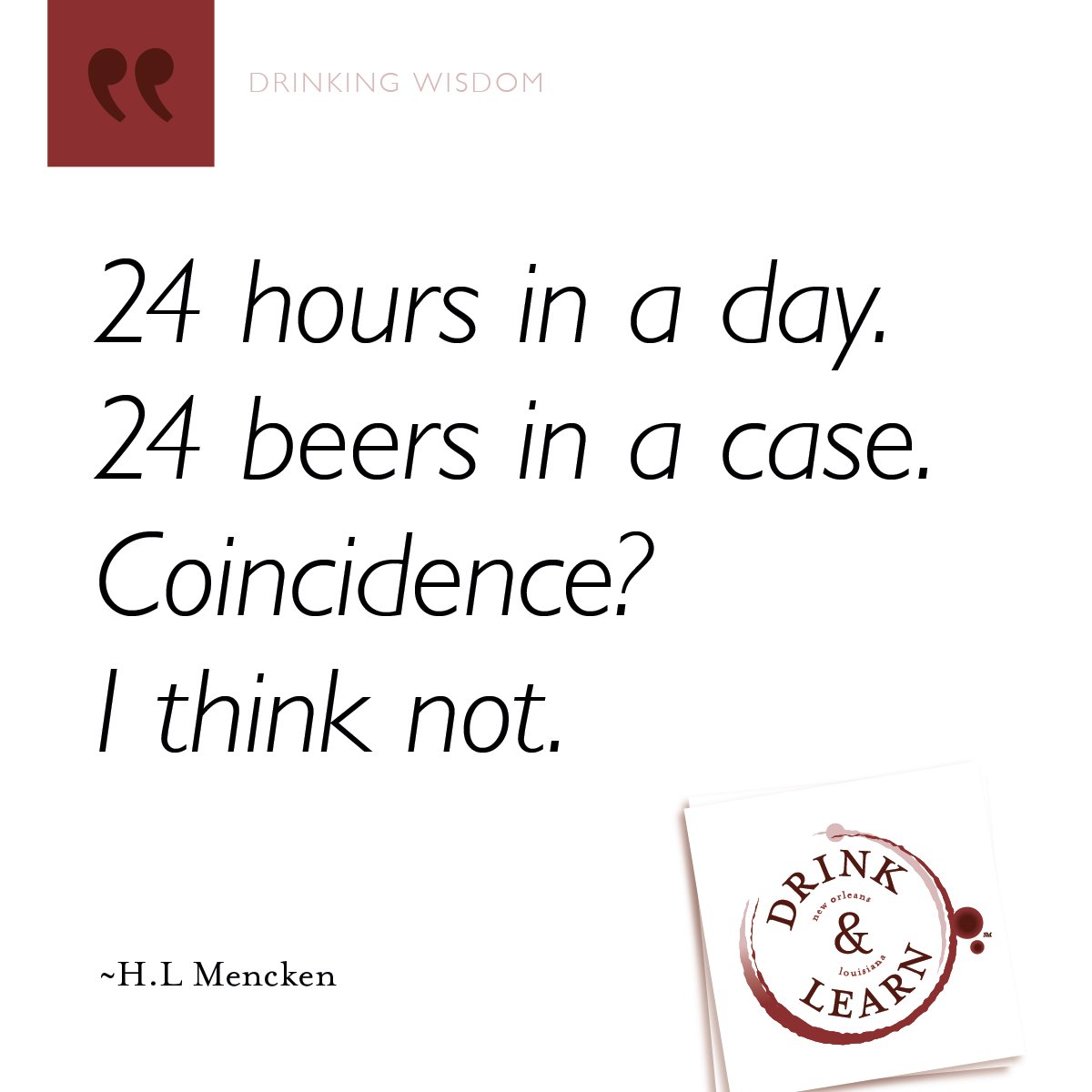 Drink & Learn tweet media
