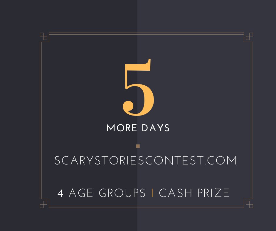 scary_contest's tweet image. Registration is open! We had mistakenly placed a limit on story submission, but the problem has been fixed. Submit your story today! #creativewriting #shortandscary #shortstories