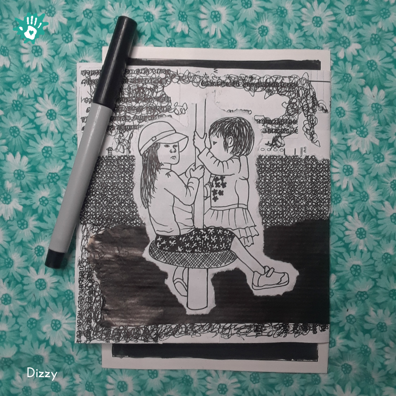 val_idees's tweet photo. The word for #inktober is #dizzy
Le mot pour #enctobre est #etourdie
#inktober2019 #bringcreativityintoyourlife #inspiration #art #drawing #collage #ink #pencil #create #creativity #blackandwhite #inkwork #handdrawing #markmaking #collageartworks #cravetimeforart #artistworking https://t.co/FL9bb4YcKw