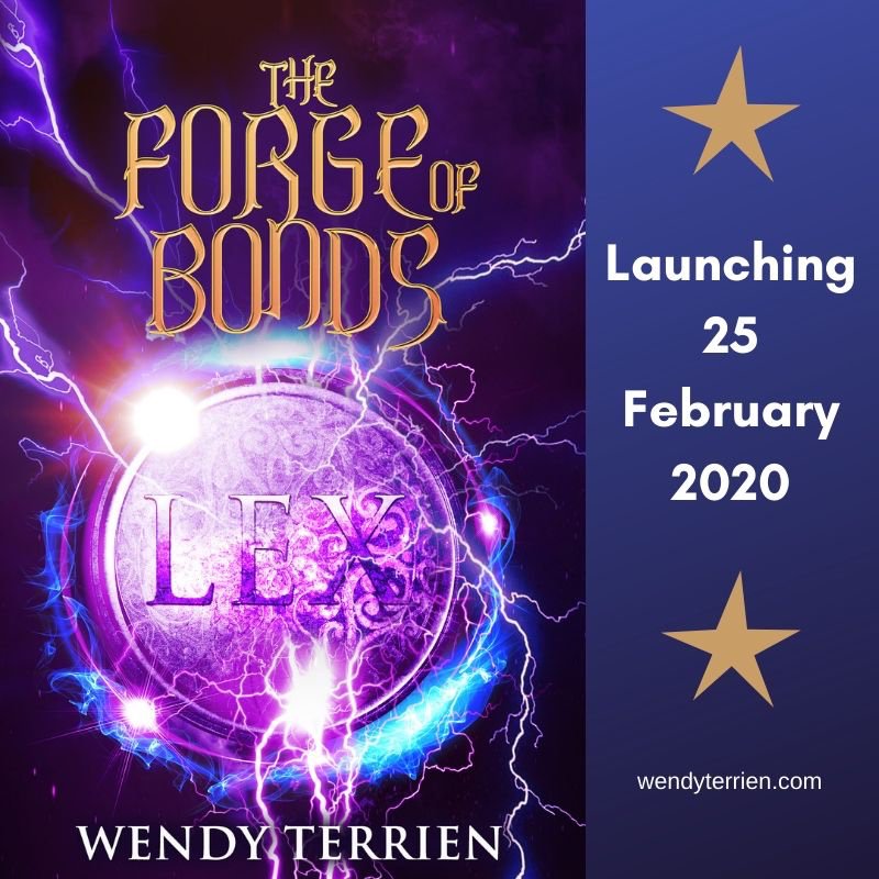 wendymbarnhart's tweet photo. THE FORGE OF BONDS - the next book in the Jason Lex series - arrives 25 February 2020! #amwritingfantasy #amwriting #booklaunch2020 #adventuresofjasonlex https://t.co/Zg9LkuuEEd