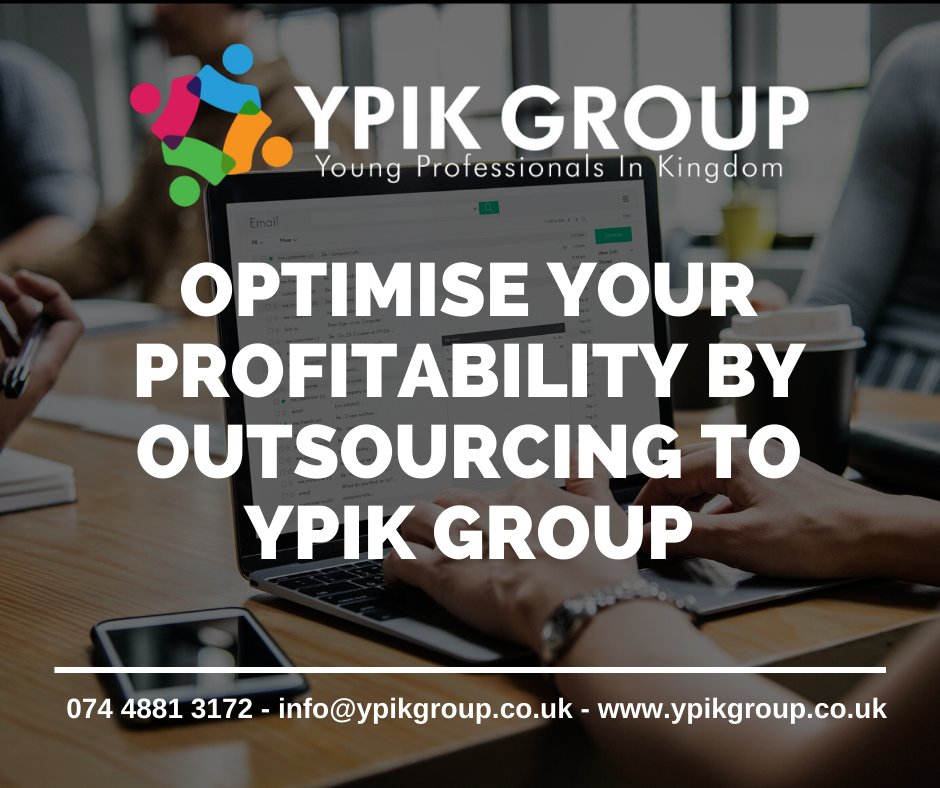 ypikgroup's tweet photo. Optimise your profitability by outsourcing to YPIK Group.
Contact us to know more.
#ypikgroup #ypik #businessconsultancy #businessgrow #outsourcing #itservices #seo #smm #webdesigning #webdevelopment #compliance #hr #recruitment #bookkeeping #payroll #london #uk https://t.co/a0R6EVv88W