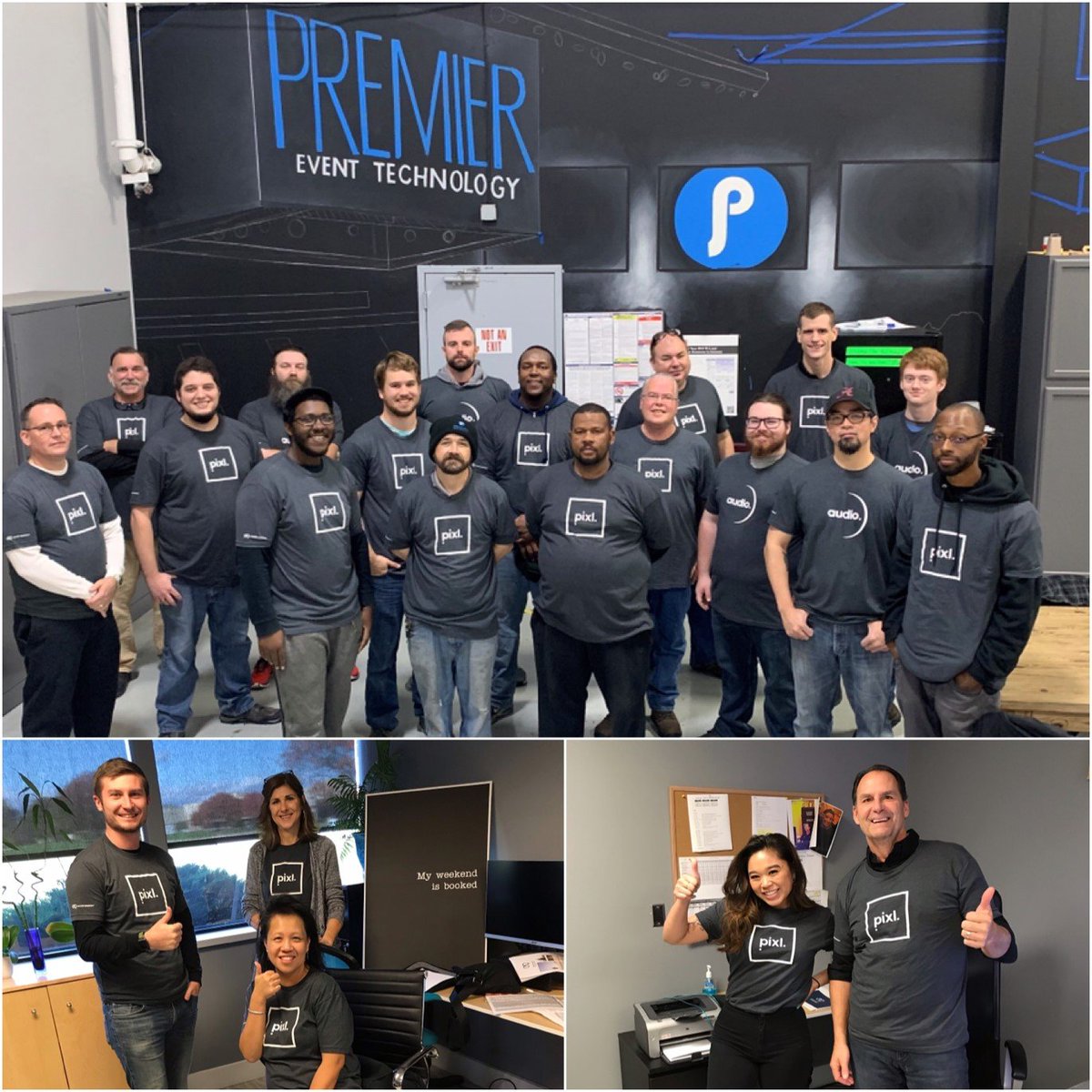 PremierEventAV's tweet photo. A very warm welcome to @pixlevolution & @AudioEvolution1 to the ETP family from Premier Event Technology! #ETPEurope #PixlEvolution #AudioEvolution https://t.co/GxfPIYeavv
