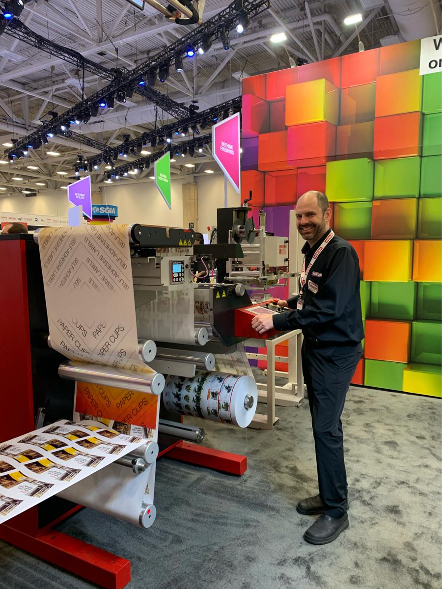 We are ready for day 2 at #PRINTINGUnited!
Visit us at booth #9344 in the Commercial &amp; Packaging Neighborhood and see the #PowerOfDryToner #DigitalPrinting