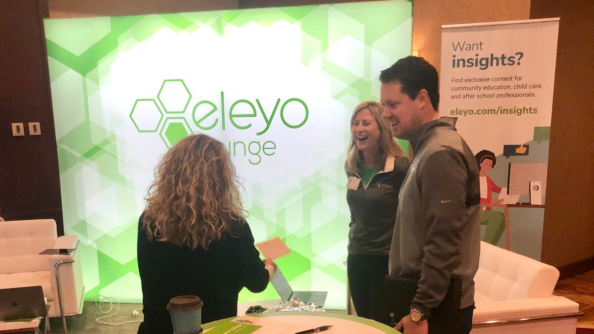 EleyoSoftware's tweet photo. Day 1 of #MCEAFall2019 was a blast! If you haven't yet, come over to our @EleyoSoftware booth for popcorn and a chance to win an iPad! #ElevateWithEleyo https://t.co/VNNLKvdY9a