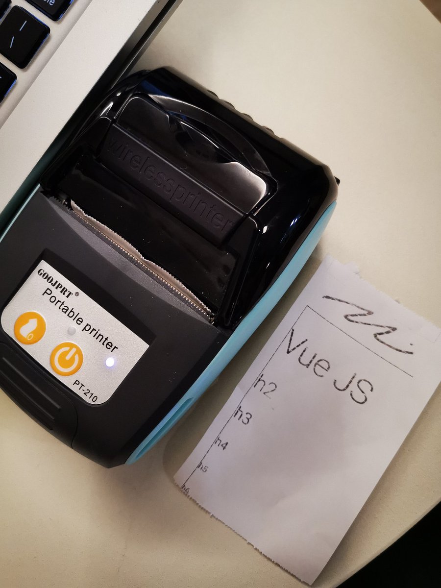 pwa bluetooth printer