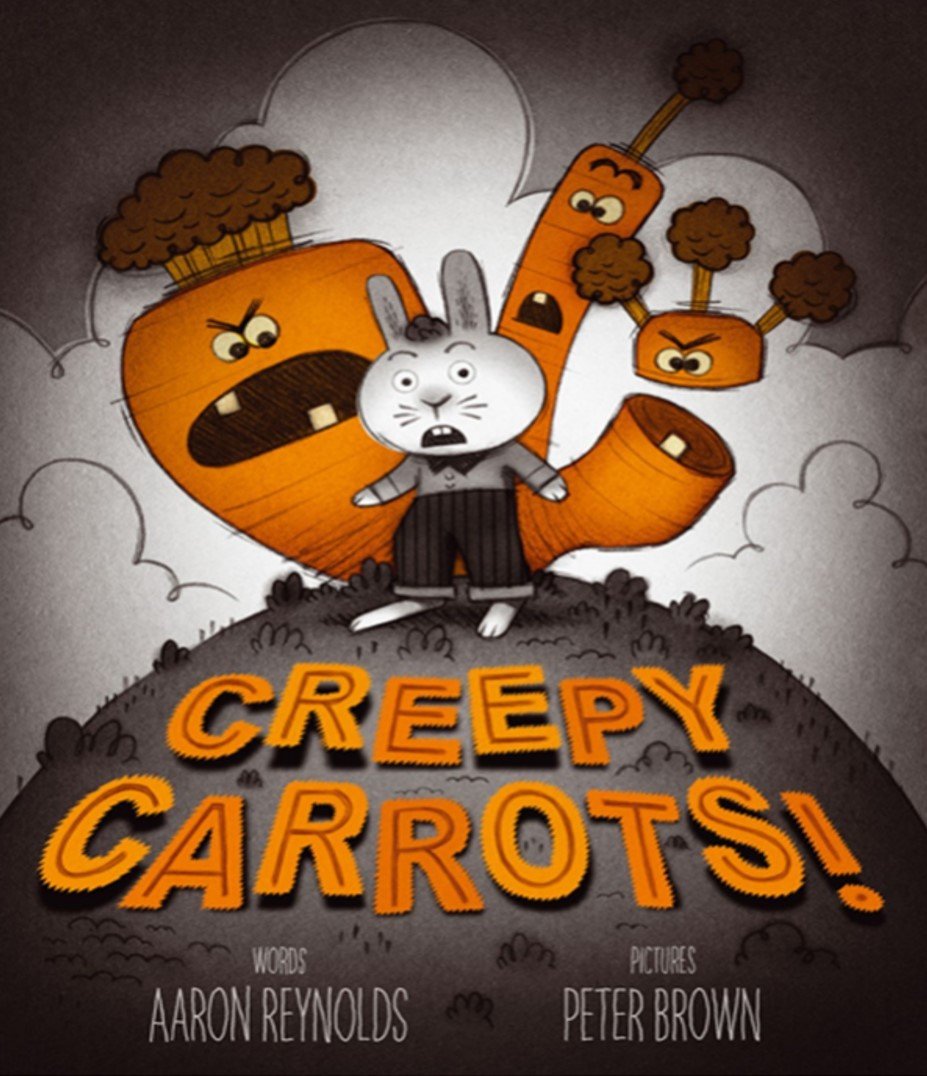 ColsCitySchools's tweet photo. Fifth-graders at Georgian Heights Elementary put their team-building skills to the test in the library. Students read Creepy Carrots by Aaron Reynolds and were challenged to create an 8 x 6-inch enclosure for their creepy carrot using unique building materials. https://t.co/Mu5utVmqgF