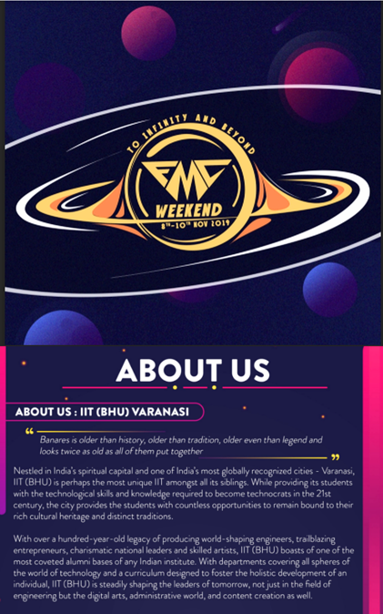 WizMotionStudio's tweet photo. It's ONE BIG PROUD MOMENT for all of us at Wiz. Varun Mehta has been invited for an exclusive #animation workshop at FMC Weekend19(BHU University). This is how sheer dedication & hardwork takes you to places #VarunMehtaAnimation #Filmmaking #Filmmaker #socialmediamarketing #Event https://t.co/uWCVTPoCuk